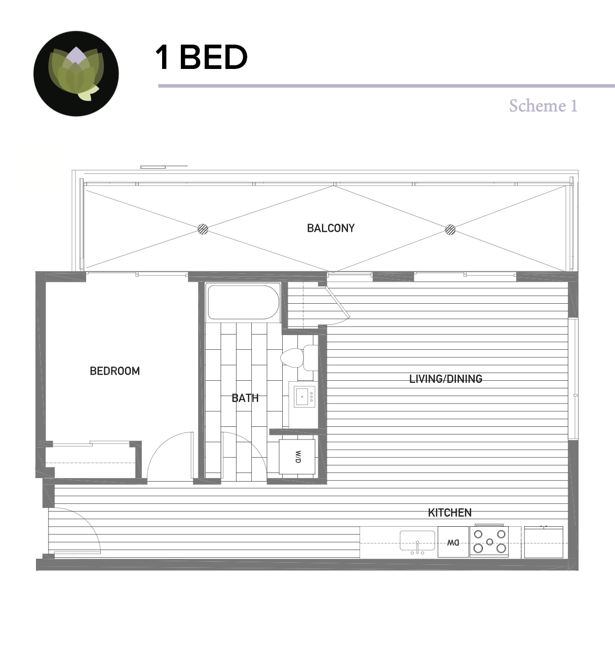 One Bedroom Den